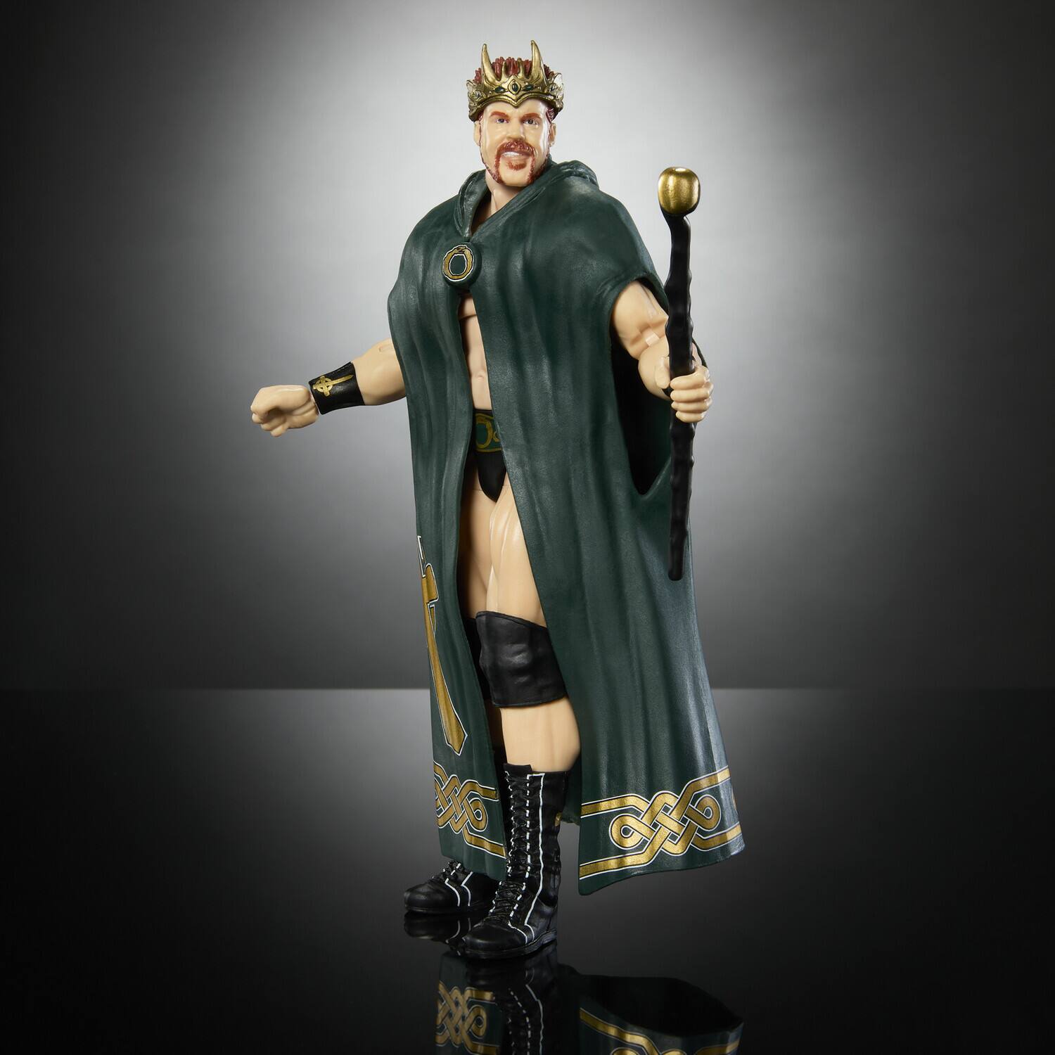 Alt View 4. Mattel - Mattel Collectible - WWE Elite Collection: Greatest Hits 6" King Sheamus Action Figure   - Collectibles - Multicolor.