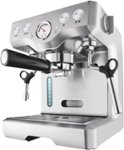 Angle Standard. Breville - Refurbished Programmable Espresso Machine - Stainless-Steel.
