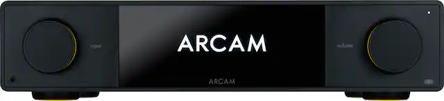 The text on the image is "ARCAM" repeated multiple times, and it is not grouped or corrected.