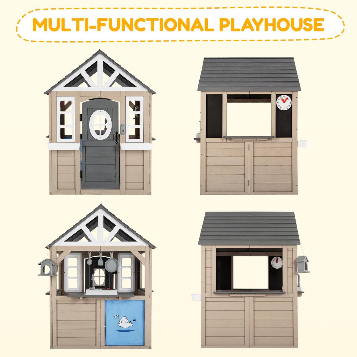 MULTI-FUNCTIONAL PLAYHOUSE