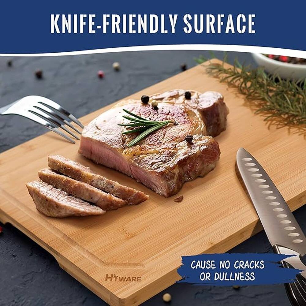 KNIFE-FRIENDLY SURFACE

CAUSE NO CRACKS OR DULLNESS

HTWARE