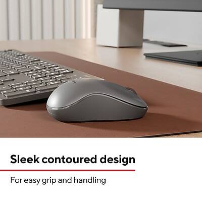Sleek contoured design  
For easy grip and handling