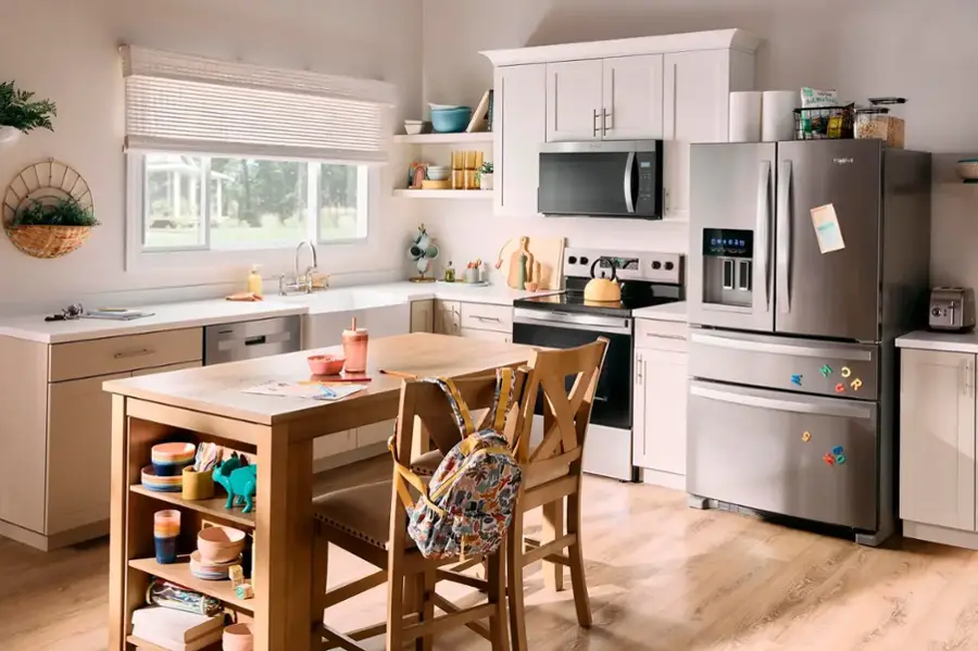 Alt View 11. Whirlpool - 24.5 Cu. Ft. French Door Refrigerator with Two-Tier Freezer Storage - Fingerprint Resistant Stainless Steel.