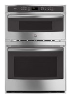 GE Profile - 30" Built-In Double Electric Convection Wall Oven - Stainless Steel - Front_Zoom