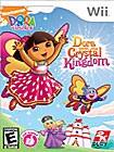 Front Detail. Dora the Explorer: Dora Saves the Crystal Kingdom - Nintendo Wii.