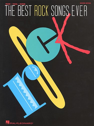 Hal Leonard - Various Composers: The Best Rock Songs Ever 2nd Edition Sheet Music - Multi - Front_Zoom