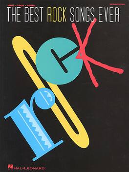 Hal Leonard - Various Composers: The Best Rock Songs Ever 2nd Edition Sheet Music - Multi