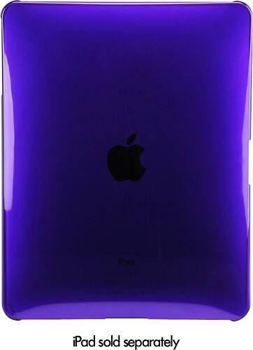 Front Standard. Scosche - snapSHIELD P1 Case for Apple® iPad™ - Purple.