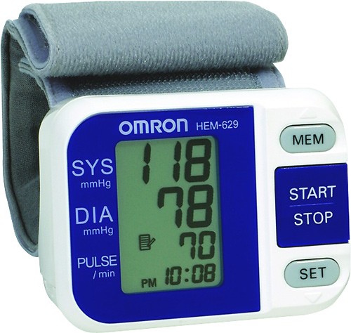 Omron BP629N Wrist Blood Pressure Monitor, For Personal