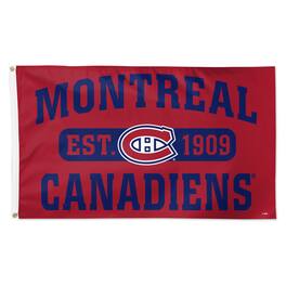 WinCraft - Montreal Canadiens 3' x 5' Single-Sided Franchise Establishment Deluxe Flag - Multicolor