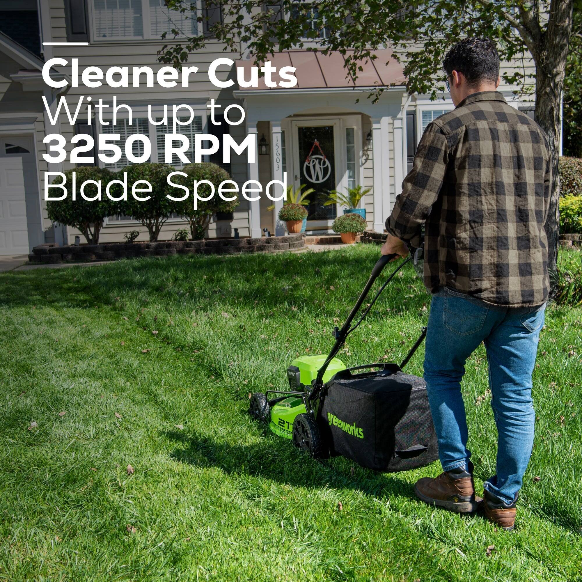 Cleaner Cuts With up to 3250 RPM Blade Speed