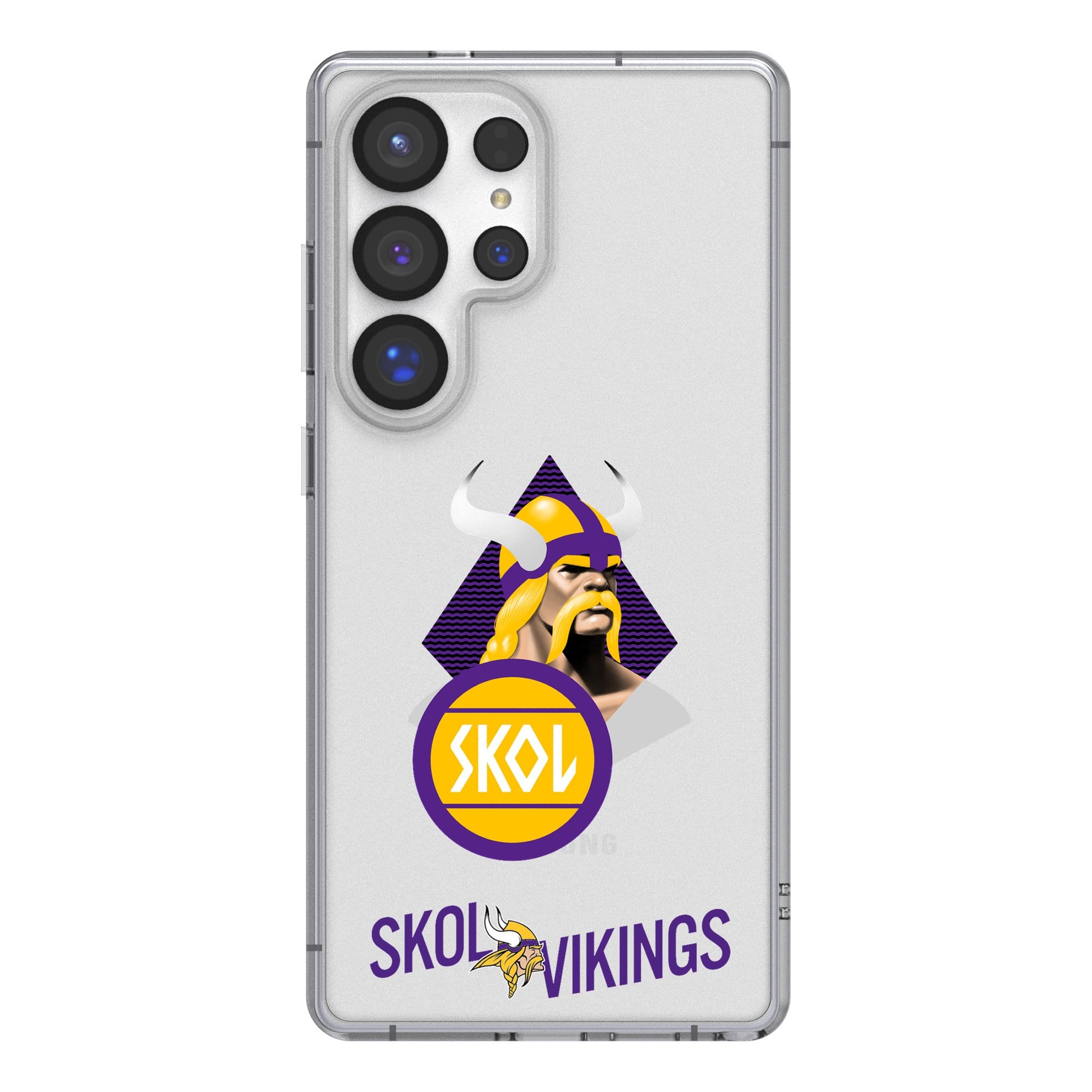 Keyscaper - NFL - Minnesota Vikings Galaxy Clear Case - S21 Plus - Multicolor price history on PriceWatchPro