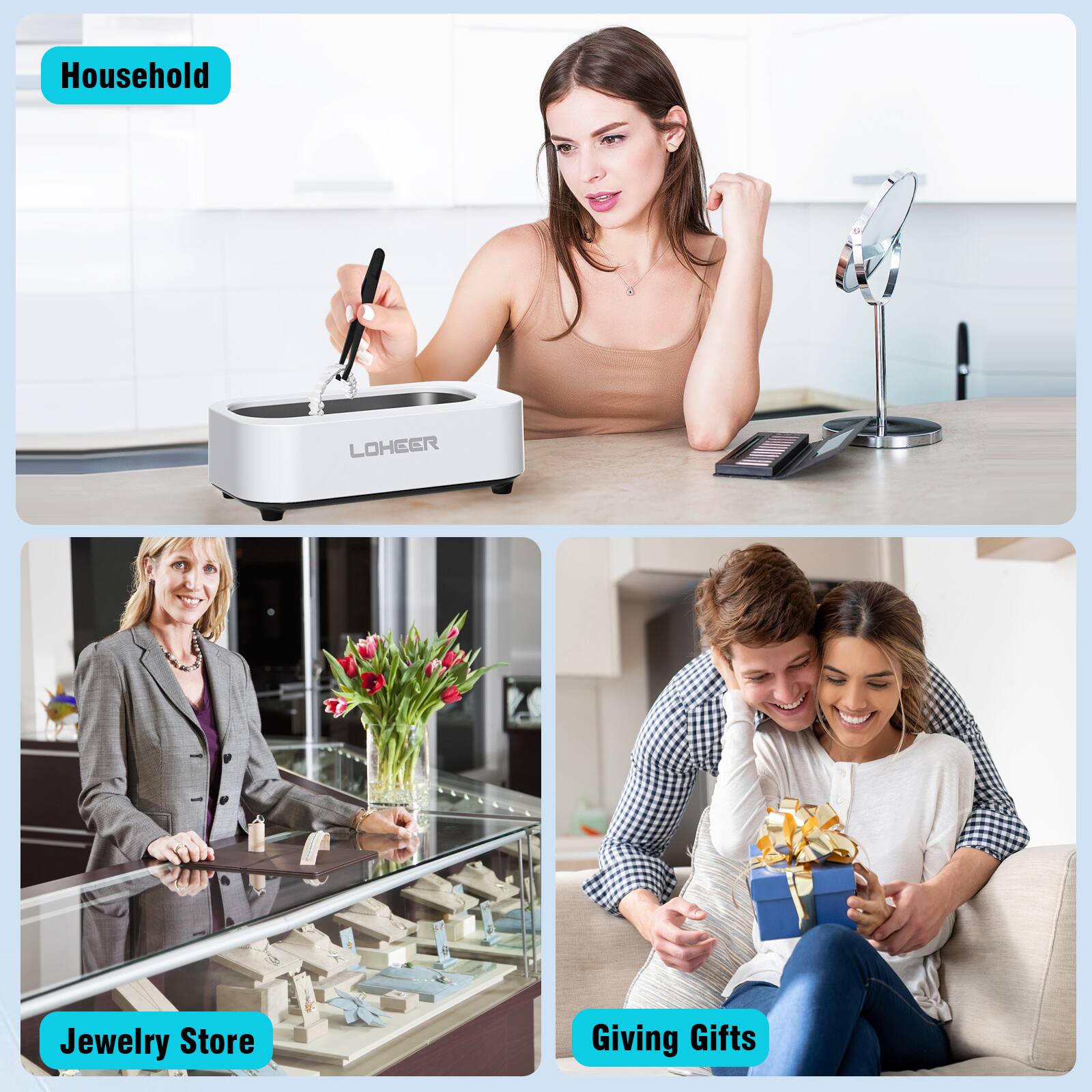 Household  
LOHEER  
Jewelry Store  
Giving Gifts