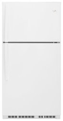 Whirlpool - 21.3 Cu. Ft. Top-Freezer Refrigerator - White - Front_Zoom