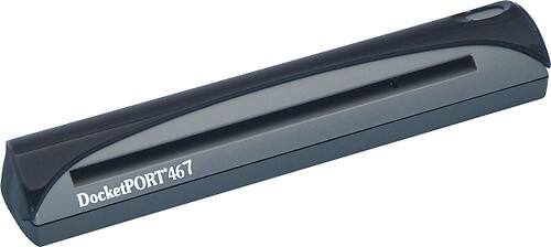 Angle Standard. Penpower - DocketPORT 467 Portable Sheetfed Document Scanner.