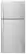 Front. Whirlpool - 19.2 Cu. Ft. Top-Freezer Refrigerator - Monochromatic Stainless Steel.