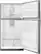 Alt View 2. Whirlpool - 21.3 Cu. Ft. Top-Freezer Refrigerator - Monochromatic Stainless Steel.