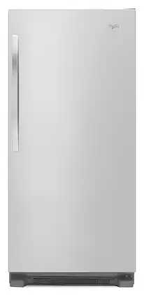 Whirlpool - SideKicks 17.7 Cu. Ft. Refrigerator - Monochromatic Stainless Steel