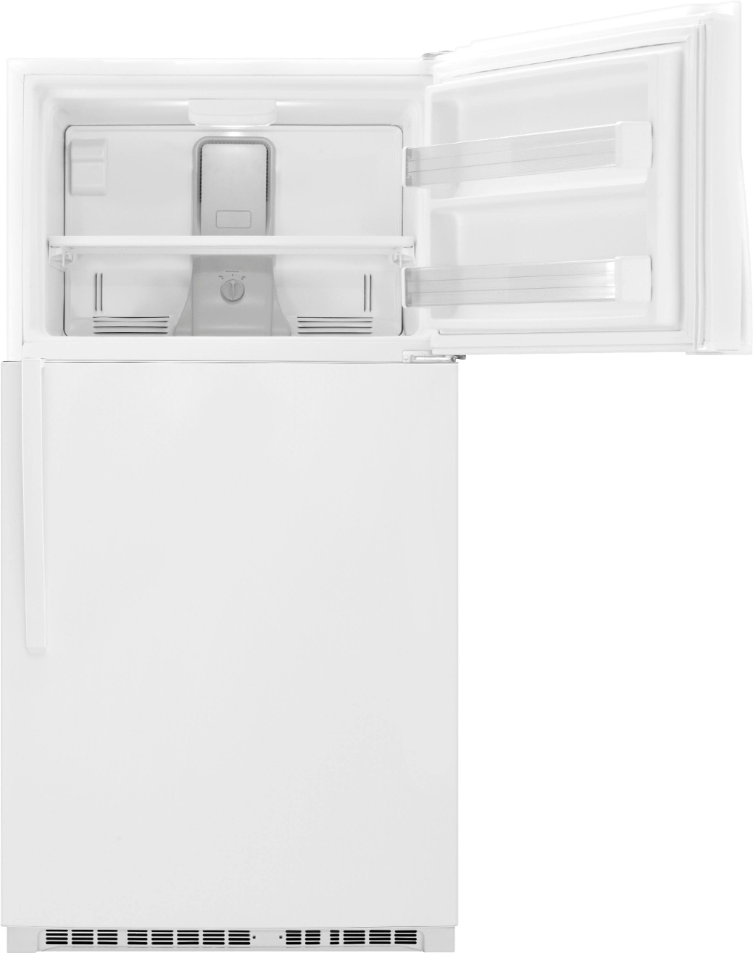 Alt View 13. Whirlpool - 21.3 Cu. Ft. Top-Freezer Refrigerator - White.