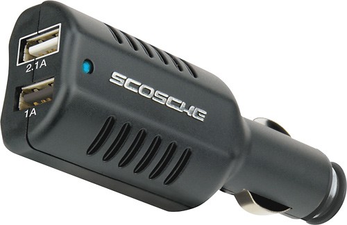  Scosche - reVIVE II Dual-USB Auto Adapter