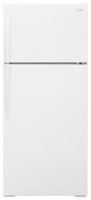 Whirlpool - 16.0 Cu. Ft. Top-Freezer Refrigerator - White - Front_Zoom