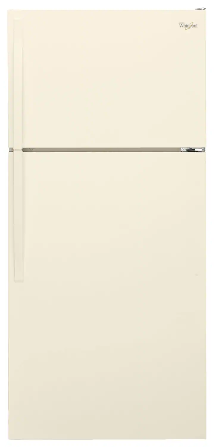 Whirlpool - 14.3 Cu. Ft. Top-Freezer Refrigerator - Biscuit