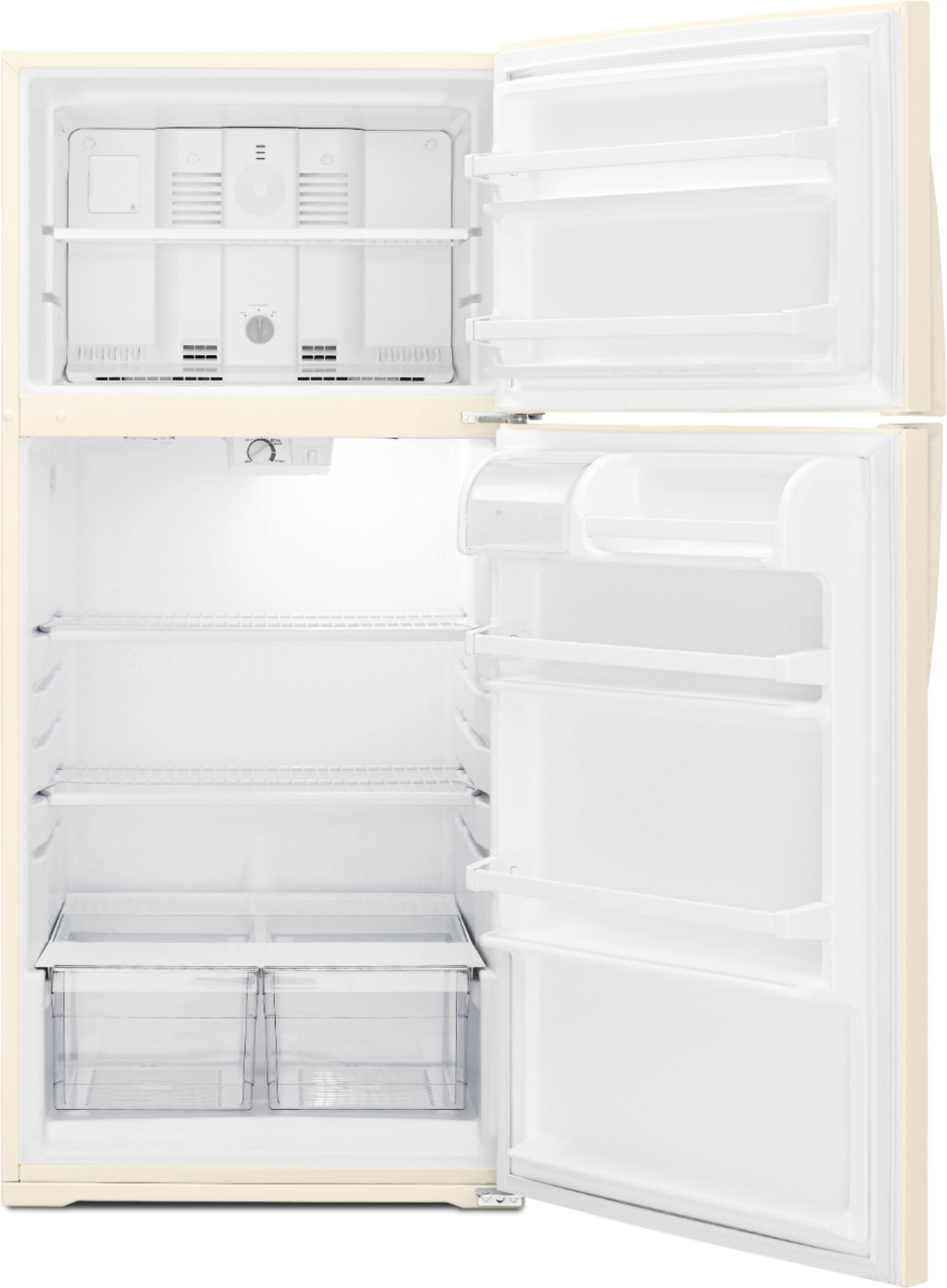Alt View 1. Whirlpool - 14.3 Cu. Ft. Top-Freezer Refrigerator - Biscuit.