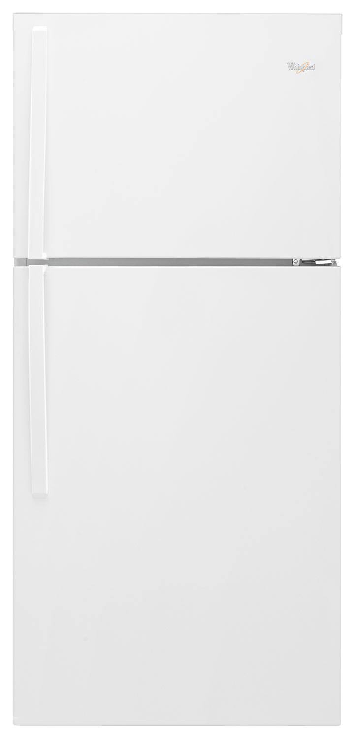 Whirlpool 19.2 Cu. Ft. Top Freezer Refrigerator White WRT549SZDW Whirlpool 19.2 Cu. Ft. Top Freezer Refrigerator White WRT549SZDW