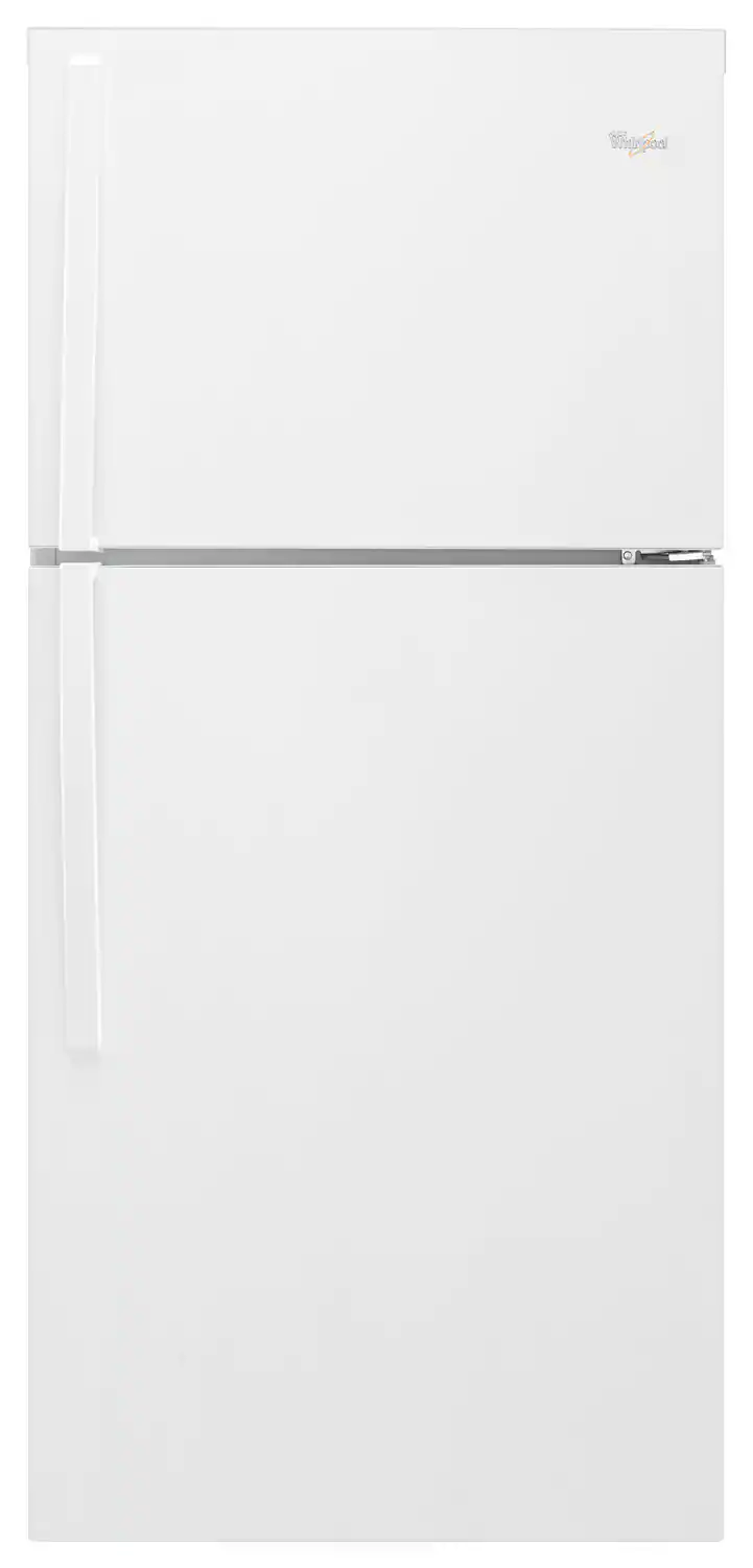 Whirlpool - 19.2 Cu. Ft. Top-Freezer Refrigerator - White
