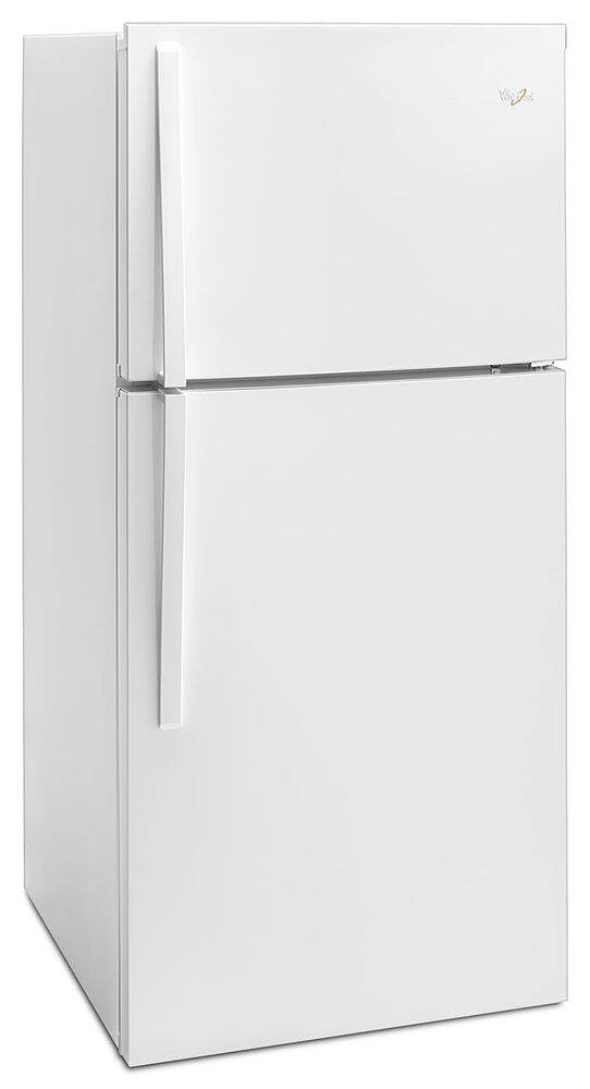 Alt View 1. Whirlpool - 19.2 Cu. Ft. Top-Freezer Refrigerator - White.