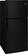 Angle. Whirlpool - 19.2 Cu. Ft. Top-Freezer Refrigerator - Black.