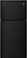 Whirlpool 19.2 Cu. Ft. Top-Freezer Refrigerator Black WRT549SZDB - Best Buy
