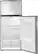 Alt View 2. Whirlpool - 16.0 Cu. Ft. Top-Freezer Refrigerator - Monochromatic Stainless Steel.