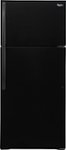 Front Zoom. Whirlpool - 14.3 Cu. Ft. Top-Freezer Refrigerator - Black.