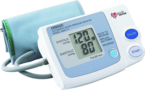 Best Buy Omron Automatic Blood Pressure Monitor With Comfit Cuff Hem