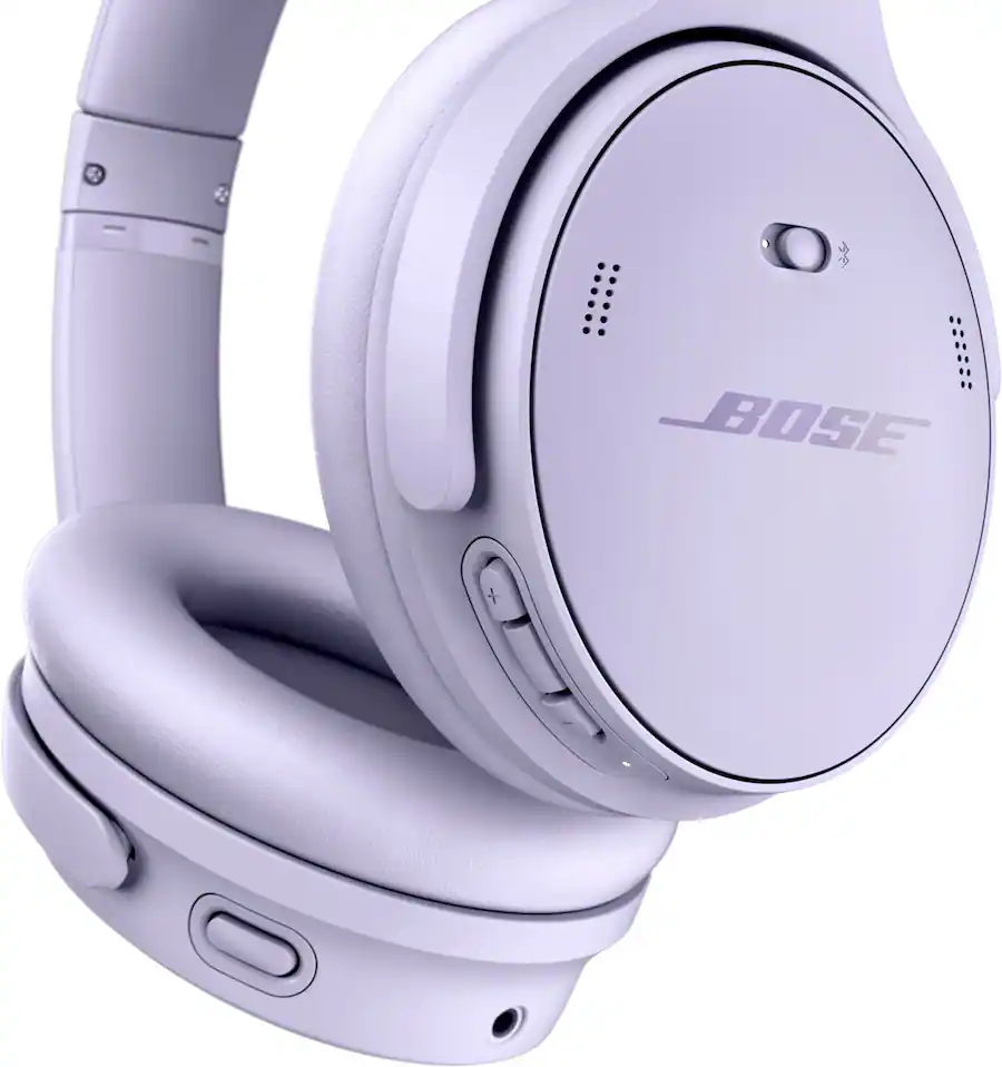Bose QuietComfort Wireless Noise Cancelling Over-the-Ear Bluetooth Headphones Chilled Lilac