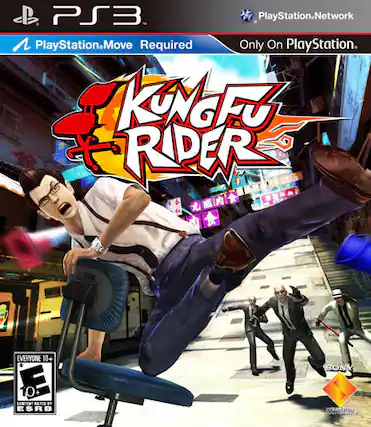 Front. Sony - Kung Fu Rider. - E10+ (Everyone 10+)