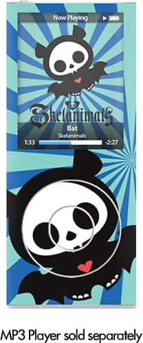 Front Standard. MusicSkins - Skelanimals Skin for 4th-Generation Apple® iPod® nano.