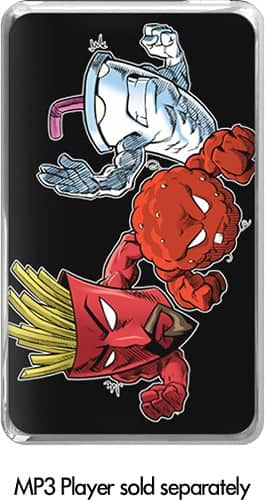 Front Standard. MusicSkins - Aqua Teen Hunger Force Skin for Apple® iPod® touch.