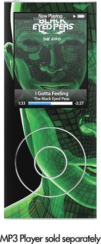 Front Standard. MusicSkins - Black Eyed Peas Skin for 4th-Generation Apple® iPod® nano.