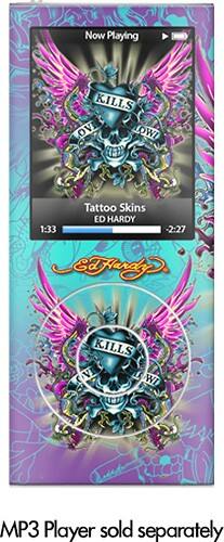 Front Standard. MusicSkins - Ed Hardy Skin for 4th-Generation Apple® iPod® nano.