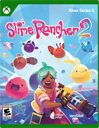 Xbox Series X, Slime Rancher 2, EVERYONE 10+, E 10+ ESRB, monomi park, iam8bit - E10+ (Everyone 10+)