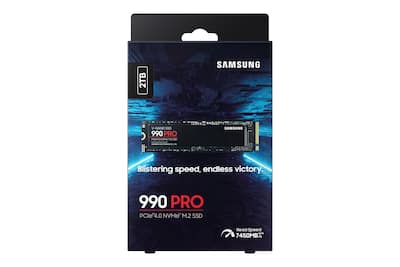 Samsung 990 PRO 2TB Internal SSD PCle Gen 4x4 NVMe MZ-V9P2T0B/AM Samsung 990 PRO 2TB Internal SSD PCle Gen 4x4 NVMe MZ-V9P2T0B/AM
