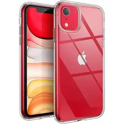 Front. Entronix - Entronix Clear Hard Back Case for iPhone XR – Ultimate Protection and Style - Clear.