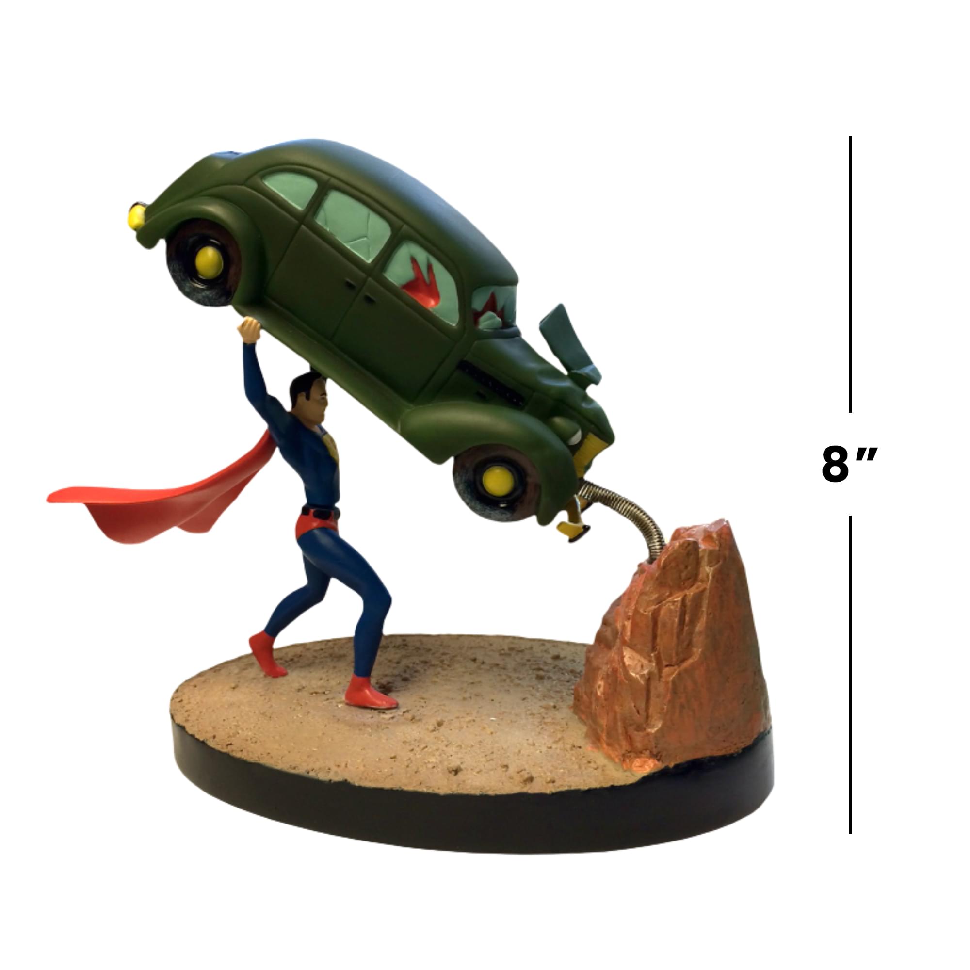 Alt View 5. DC Universe - DC Comics Superman Action Comics #1 Premium Motion Statue - Multi-Color.
