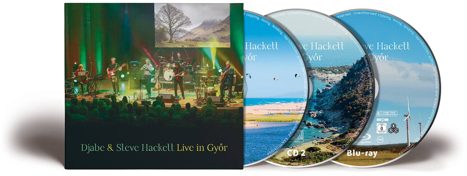 Djabe & Steve Hackett - Live In Gyor - 2CD+BLURAY (All Region)   - COMPACT DISCS price history on PriceWatchPro