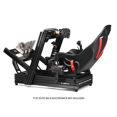 【G-Monster】②助手席フラット【ローレルブラック】 Next Level Racing NLR E049 Elite Series Flight Pack Black