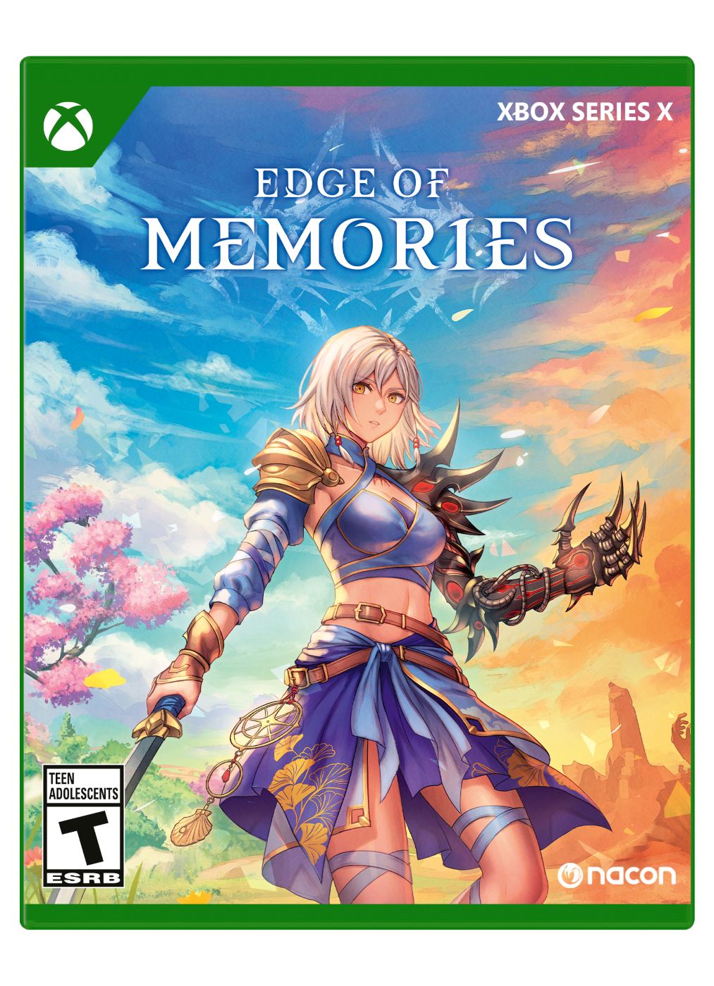 XBOX SERIES X  
EDGE OF MEMORIES  
TEEN ADOLESCENTS T ESRB  
nacon - T (Teen 13+)