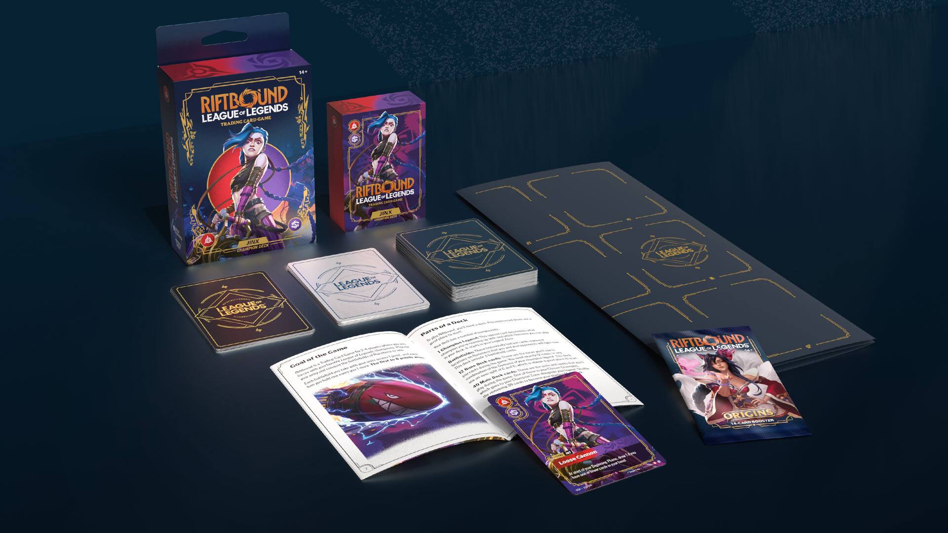 RIFTBOUND LEAGUE OF LEGENDS CARD TRADING RIFTBOUND LEAGUE JINX CARDS LEGENDS - 75 CHAMPIONS JINK Pe LEGENDS L diddte LEGENDS nak partyotabek .. Partso RIFTBOUND LEAGUE OF LEGENDS - F Gnat Mas v a at ORIGINS LSSSTE - o - Cambo An Loose Aas E em - L - -