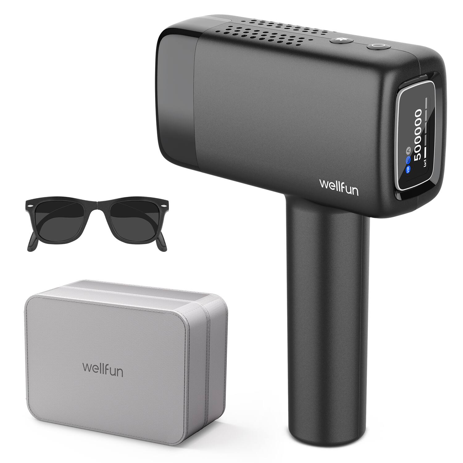 The text in the image is "wellfun."